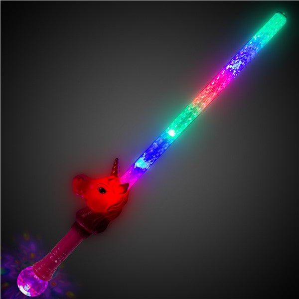 LED Pink Unicorn Sword