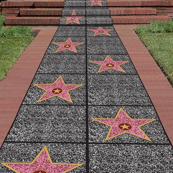 Walk of Fame Star Floor Runner