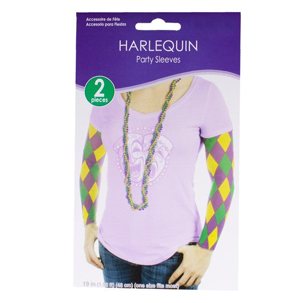 Mardi Gras Party Sleeves