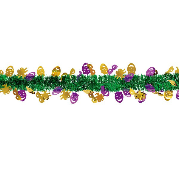 Mardi Gras Tinsel Garland