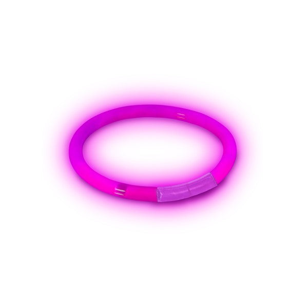 Pink 8" Glow Bracelets (50 Per pack)