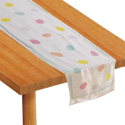 Easter Egg Fabric Table Runner