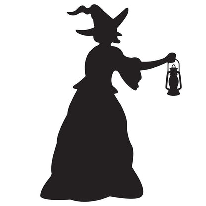 Witch Silhouettes (4 Per Pack)