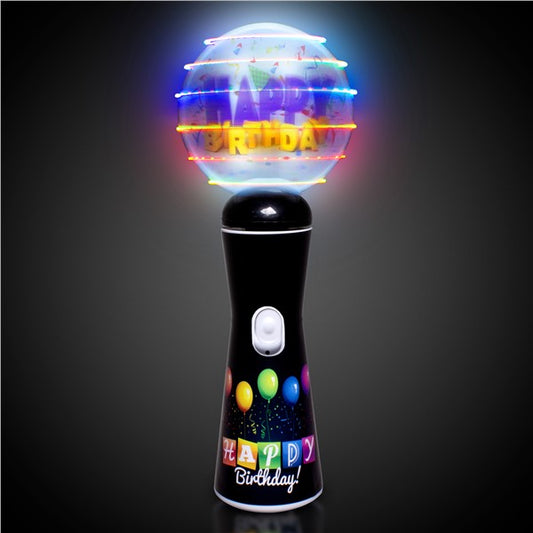 LED Birthday Coin Spinner Wand