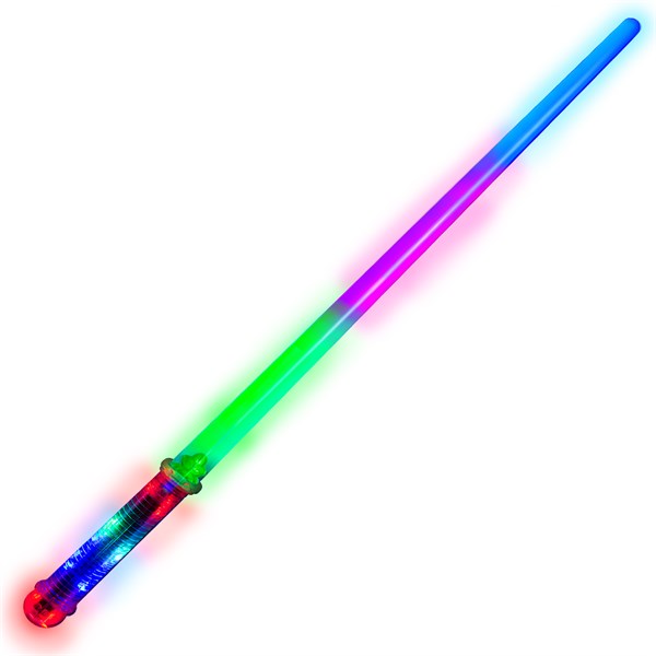 LED Multi-Color Super Saber Swords (6 Per pack)