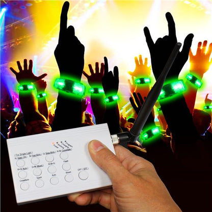 RF LED Concert Bracelets Kit for 20