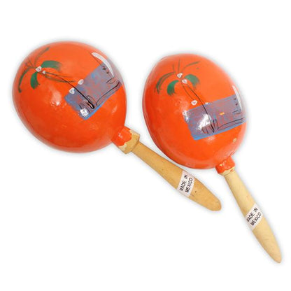 Genuine Hand-Painted Maracas (12 per pair)