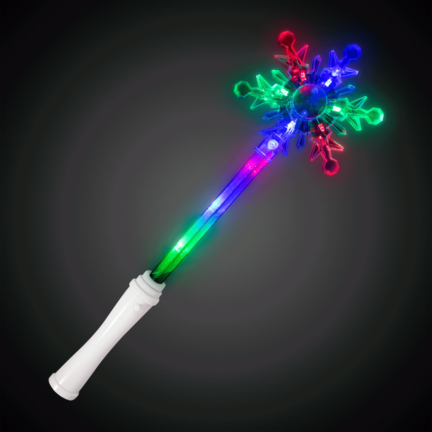 LED Snowflake Wand