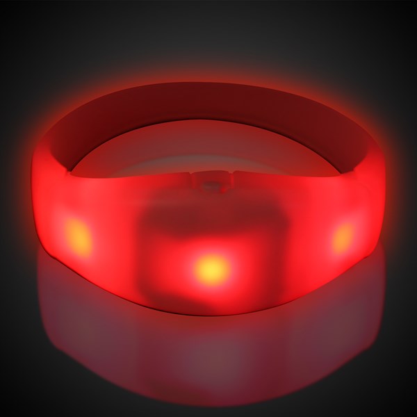 RF LED White Concert Bracelet