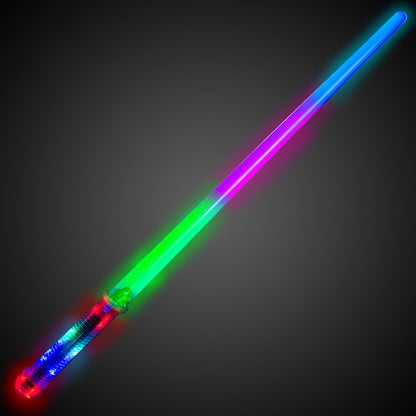 LED Multi-Color Super Saber Swords (6 Per pack)