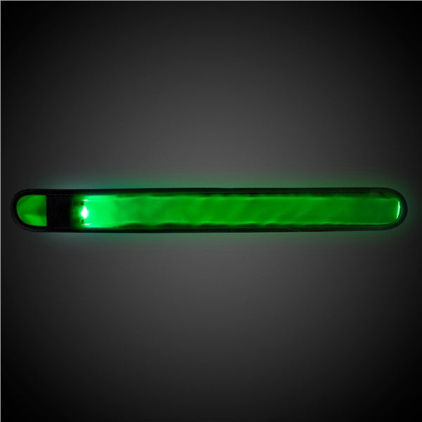 LED Green Slap Bracelet