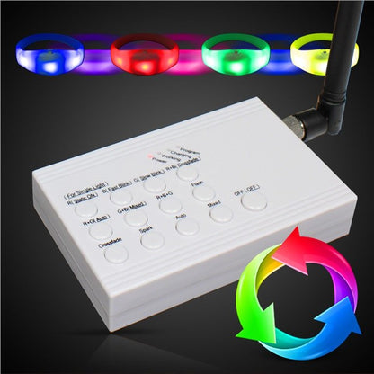 RF LED Concert Bracelets Kit for 20