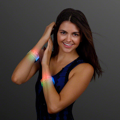 Cosmic Color Change LED Magnetic Clasp Bracelets