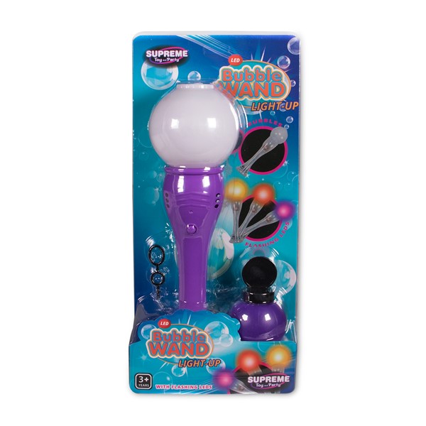 LED Purple Bubble Wand