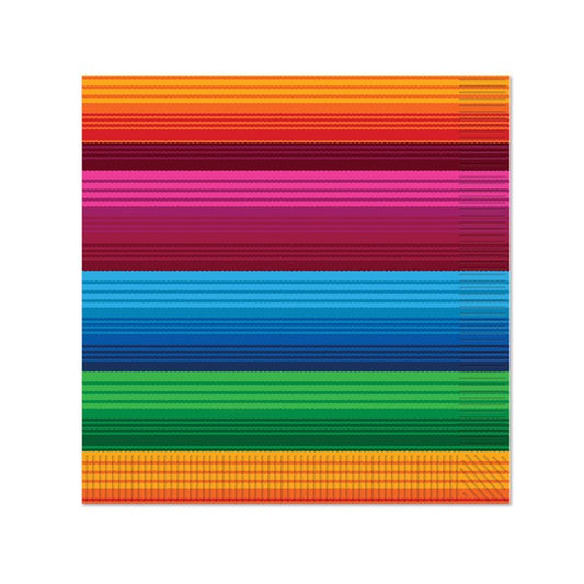 Fiesta Serape Lunch Napkins (16 per pack)