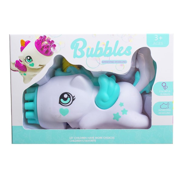 Blue Unicorn Bubble Blaster