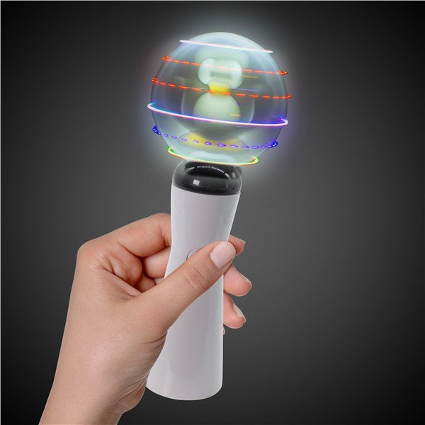 LED Penguin Coin Spinner Wand