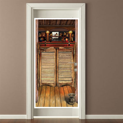 Western Saloon Door Cover