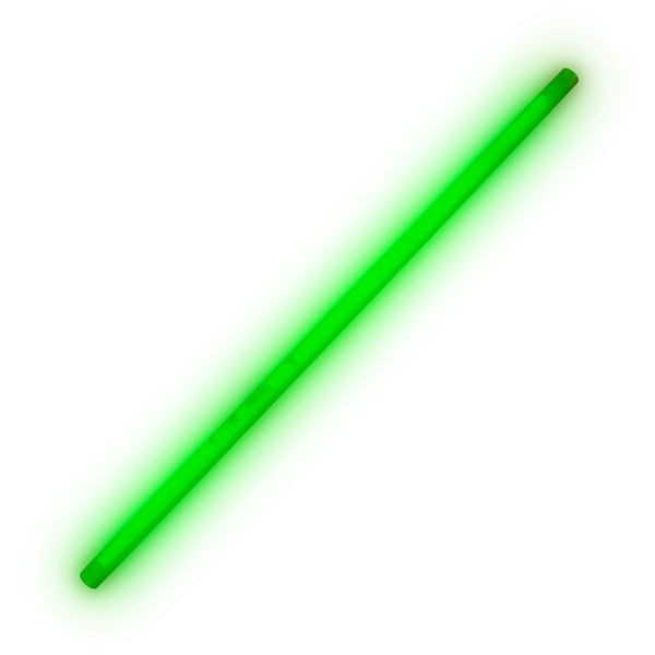 Green 9" Glow Straws (25 Per pack)