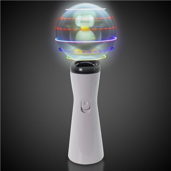 LED Penguin Coin Spinner Wand