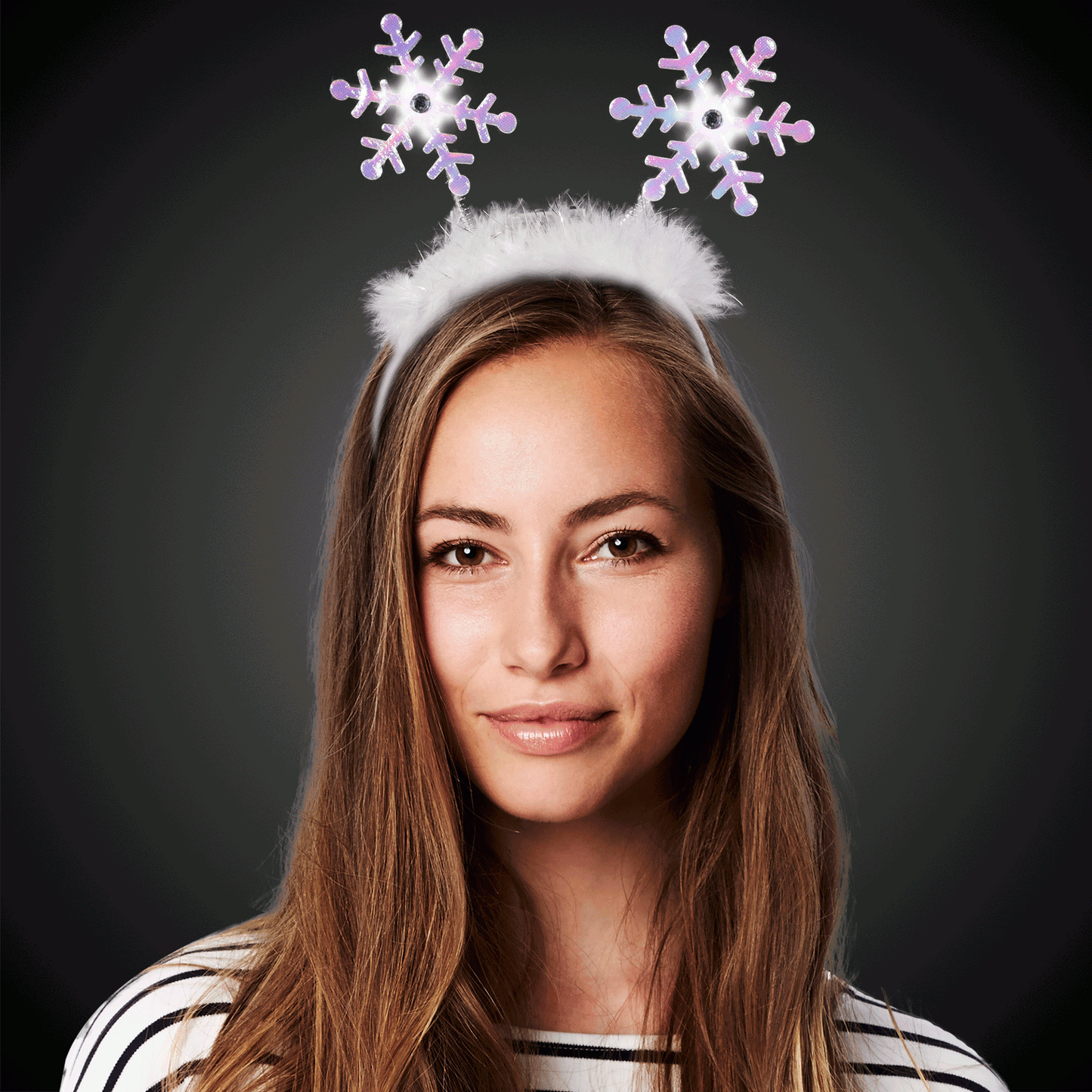 LED Snowflake Headboppers