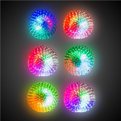 LED Porcupine Jelly Rings (24 Per pack)