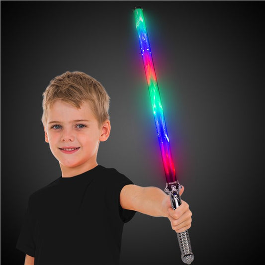 LED Rainbow Strobing Sword