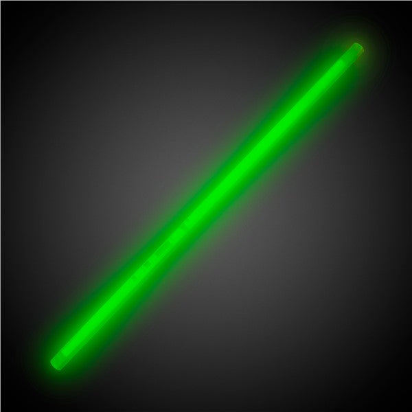 Green 9" Glow Straws (25 Per pack)