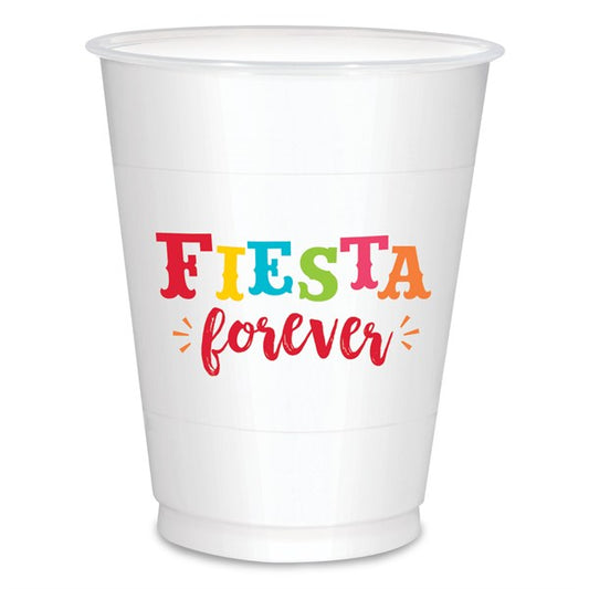 Fiesta Forever 16 oz. Plastic Cups (25 per pack)