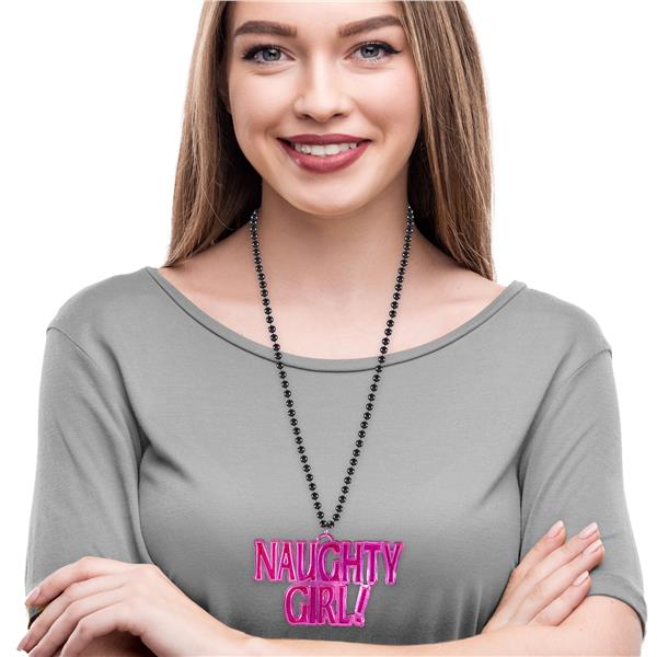 Naughty Girl Bead 36" Necklace