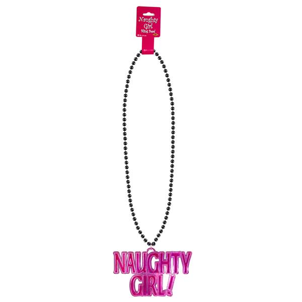 Naughty Girl Bead 36" Necklace