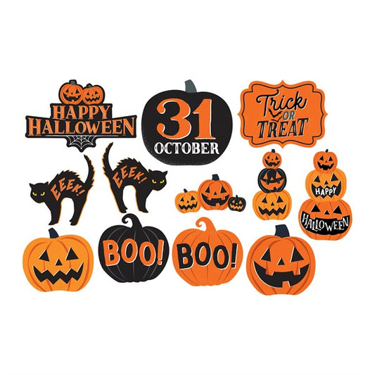 Halloween Cutouts Value Pack (12 Per pack)
