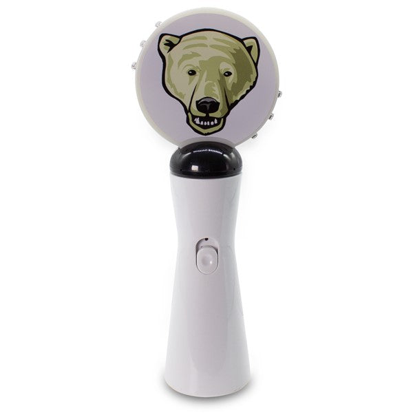 LED Polar Bear Coin Spinner Wand