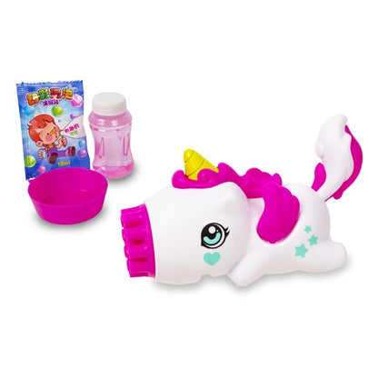 Pink Unicorn Bubble Blaster