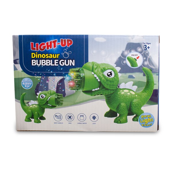 LED Dinosaur Bubble Blaster