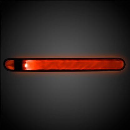 LED Orange Slap Bracelet