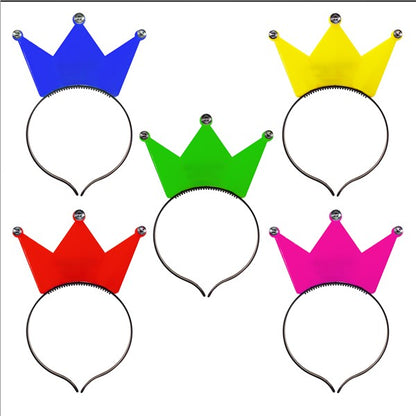 LED Assorted Crown Headbands (12 Per pack)