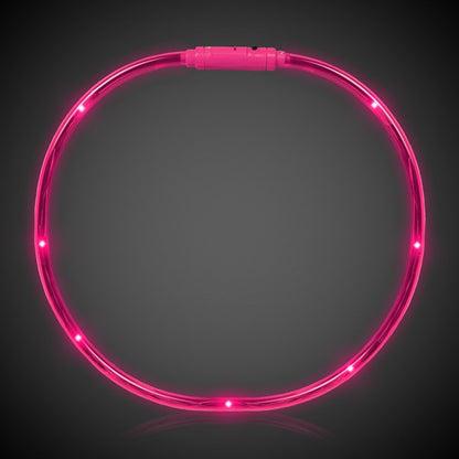 Pink LED 27" Necklace