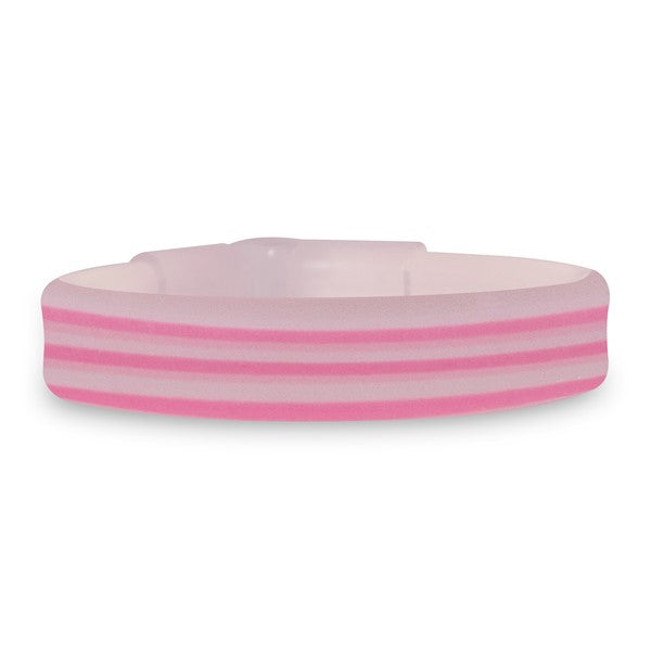 Pink Triple Wide 9" Glow Bracelets(25 Per pack)