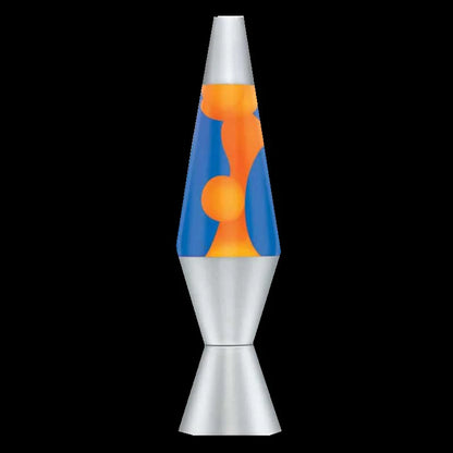 14.5" Orange/Blue Lava Lamp