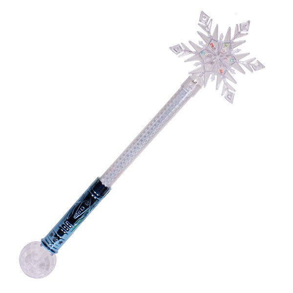 LED Jumbo Snowflake Wand