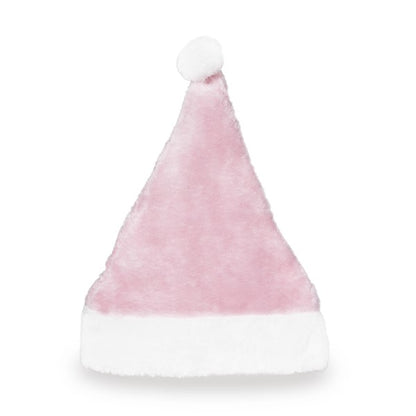 Pink Santa Plush Hat