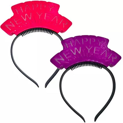 Light-Up Happy New Year Headband