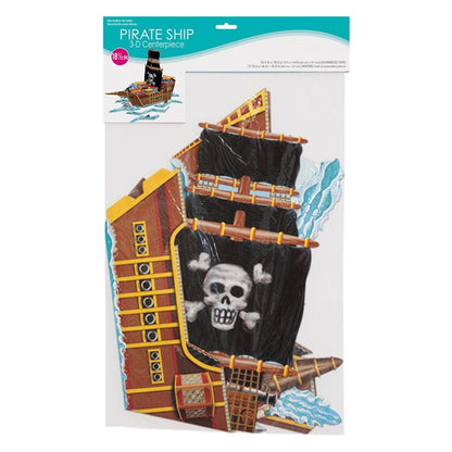 Pirate Ship 18 1/2" Centerpiece