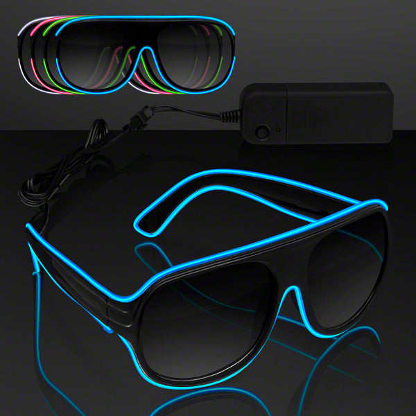 Awesome Assortment "Neon Nights" Aviator EL Shades