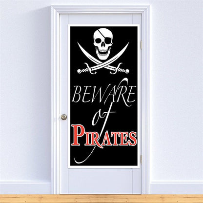 Beware of Pirates Door Cover