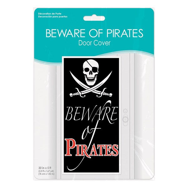 Beware of Pirates Door Cover