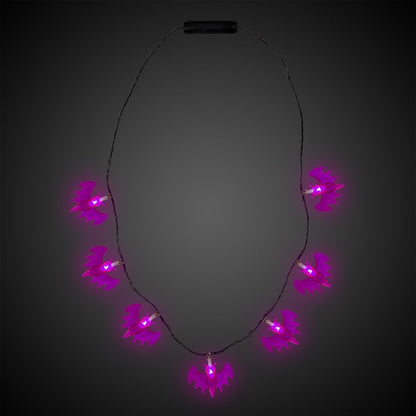 Bat LED Necklace