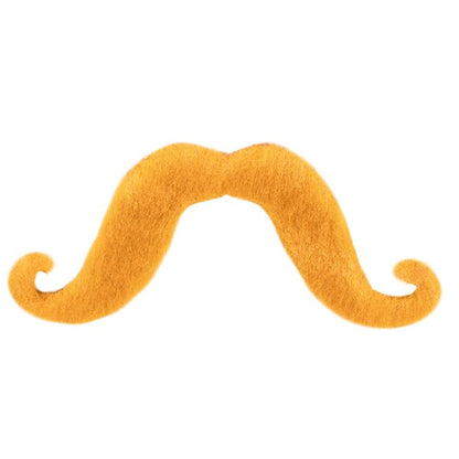 Orange Handlebar Mustache