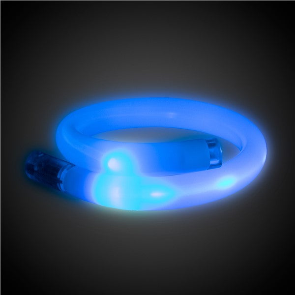 Blue LED Tube Bracelet